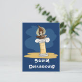 Social Distancing Briefkaart (Staand voorkant)