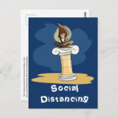 Social Distancing Briefkaart (Voorkant / Achterkant)