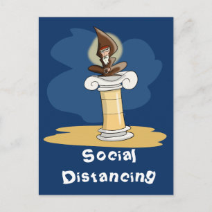 Social Distancing Briefkaart