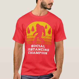 Social Distancing Champion Grappig T-shirt