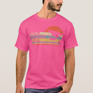 Social Distancing Expert Hang Gliding Hang Glider T-shirt