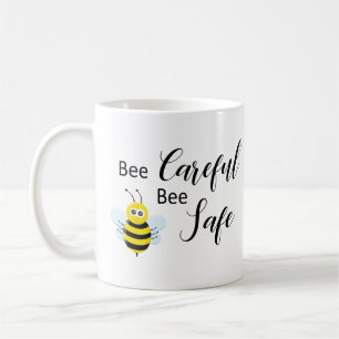 Social Distancing Quote Be Safe Schattige Bee Koffiemok