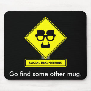 Social Engineering Mousepad Muismat