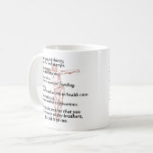 Social Justice Crucifix Koffiemok (Voorkant links)