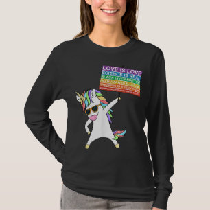 Social Justice Unicorn Protest Womens Equality Ega T-shirt