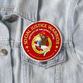 Social Justice Warrior Ronde Button 4,0 Cm (In situ)