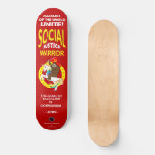 Social Justice Warrior Skateboard (Voorkant)