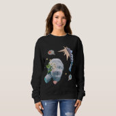 Social Media Aesthetic Statue Art Collage Shirt (Voorkant volledig)