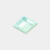 Social Media Followers Tracker Post-It® Notes (Schuin)