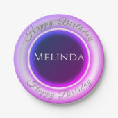 Social Media Influencer Licht Ring Papier Bord (Voorkant)