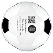 Social media QR Code Black Modern Business Logo (Tourné)