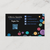Social Media QR Code Cartes de visite 31 Pack de 1 (Devant)