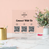Social Media QR Code Entreprise (Mariage)