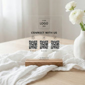 Social Media QR Code Entreprise