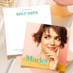 Social Notecard Professionele Eenvoudige Schattige Notitiekaartje