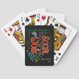 Social work Playing Cards Pokerkaarten