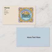 Social Worker aangepaste visitekaartjes (Voorkant / Achterkant)