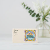 Social Worker aangepaste visitekaartjes (Staand voorkant)