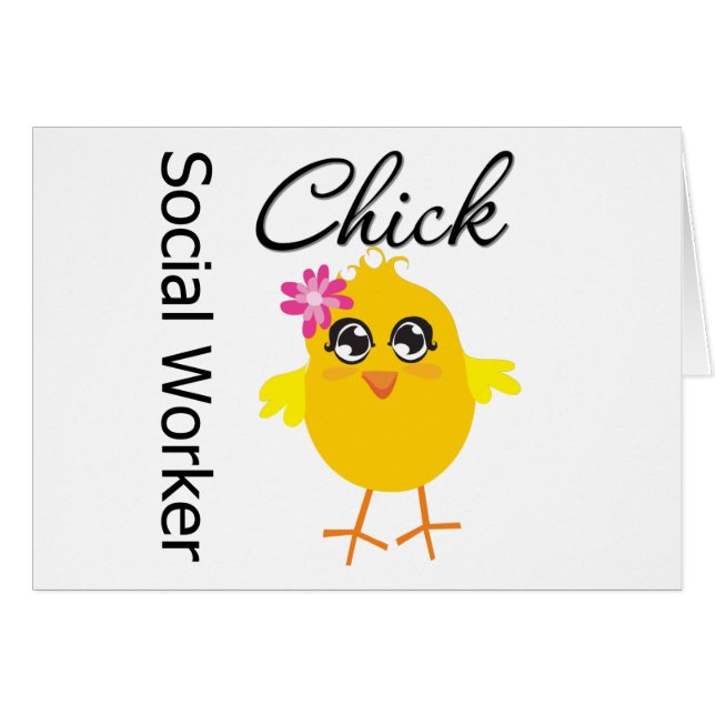 Social Worker Chick (Voorkant Horizontaal)