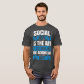 Social Worker for Women Men Gift Tshirt Art (Voorkant volledig)
