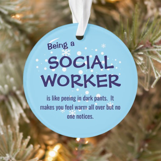 Social Worker Ornament (Arbre)
