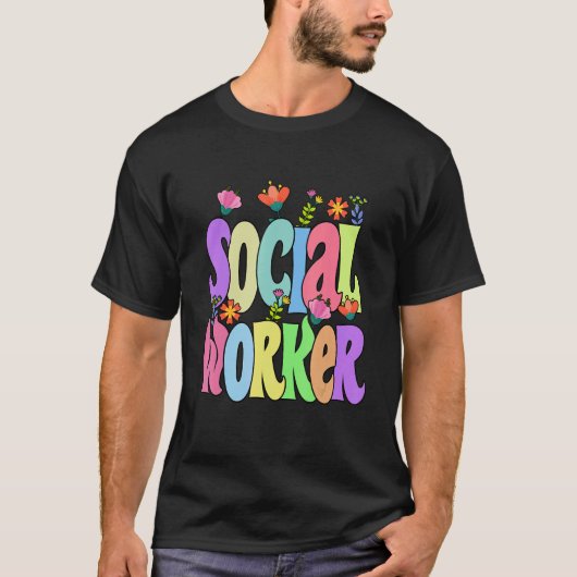 Social Worker Work MSW 2022 Graduation Masters Deg T-shirt (Voorkant)