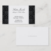 Sociale afluisterkaarten contactkaartje (Voorkant / Achterkant)