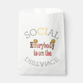 Sociale afstand recentste COVID19 Inspirerend idee Bedankzakje (Voorkant)