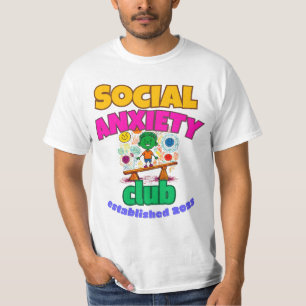 SOCIALE ANGSTCLUB T-SHIRT