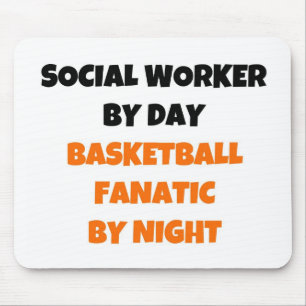 Sociale Arbeider op dag Basketball Fantair van nac Muismat