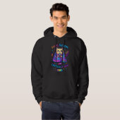 Sociale batterij kritisch... hoodie (Voorkant volledig)