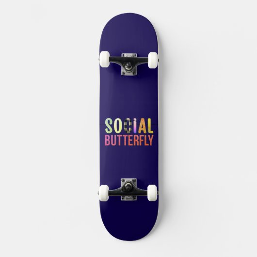 Sociale boter skateboard (Voorkant)