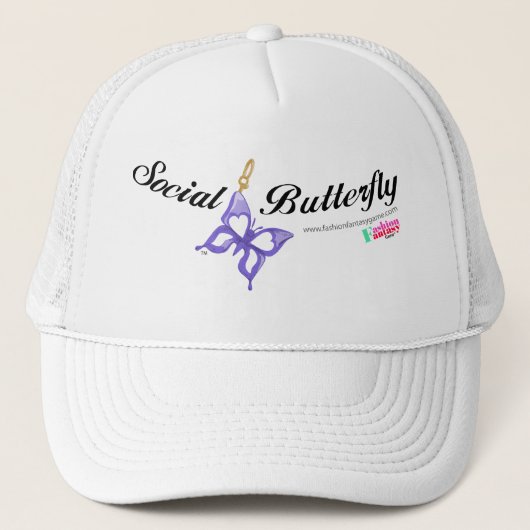 Sociale boter trucker pet (Voorkant)