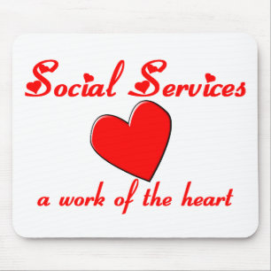 Sociale diensten Mousepad Muismat