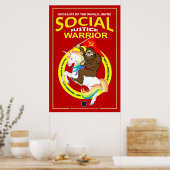 Sociale gerechtigheid Warrior-2 Poster (Keuken)