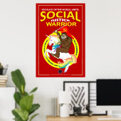 Sociale gerechtigheid Warrior-2 Poster (Thuiskantoor)