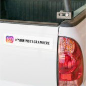 sociale media aangepaste bumpersticker (Op Truck)