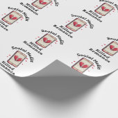 Sociale media doden Romance Cadeaupapier (Hoek)