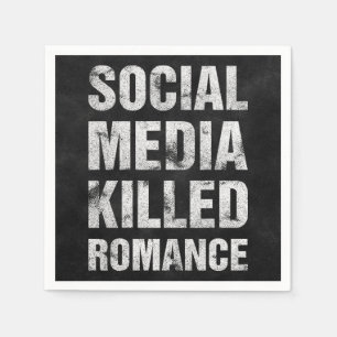 Sociale media doden Romance Servet