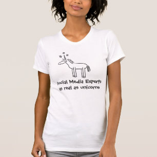 Sociale media-eenheden t-shirt