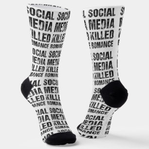 Sociale media hebben romantiek de das omgedaan sokken