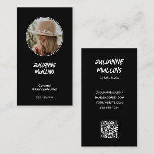 Sociale Media Influencer QR Code Visitekaartje