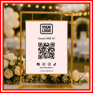 Sociale Media Neem contact met ons op Instagram Ro Poster