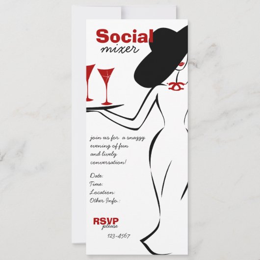 Sociale mixer kaart (Voorkant)