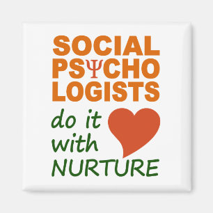 Sociale psychologen magnet magneet