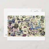 Sociale rechtvaardigheid briefkaart (Voorkant / Achterkant)