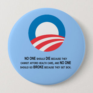 Sociale rechtvaardigheid is geen socialisme ronde button 4,0 cm