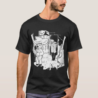 Sociale Rokers jongens familie T-shirt