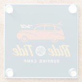 sociale schijf voor de breedband glazen onderzetter (Achterkant)