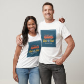 sociale schijf voor de breedband t-shirt (Unisex)